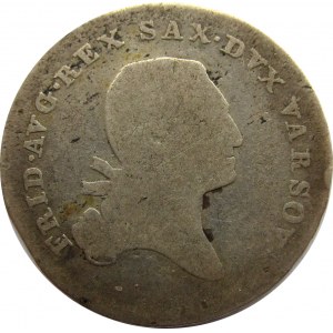 Księstwo Warszawskie, 1/6 talara (złotówka) 1814 I.B.