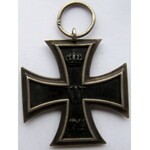 Niemcy 1871-1919, Krzyż Żelazny, wstążka, sygnowany KAG