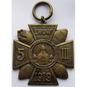 Polska, II RP, odznaka pamiątkowa Wybuch Amunicji 1919