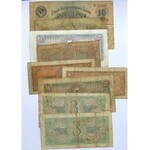 Rosja Radziecka, zestaw banknotów 16 sztuk, edycje 1937 i 1938