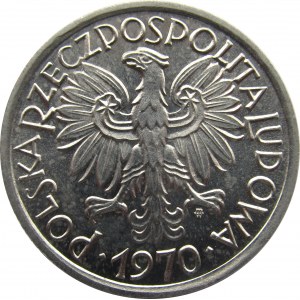 Polska, PRL, Jagody, 2 złote 1970, UNC