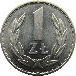 Polska, PRL, 1 złoty 1949, UNC-