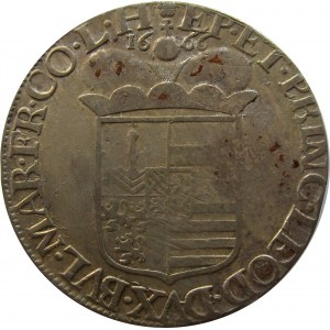 Belgia, Maximilian, patagon 1666, Liege