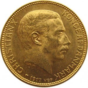 Dania, Christian X, 20 koron 1917