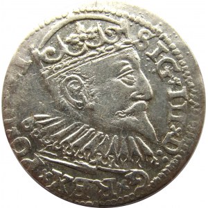 Zygmunt III Waza, trojak 1599, Ryga