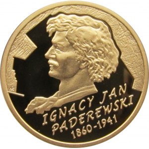 Polska, III RP, 200 złotych 2011, Ignacy Paderewski