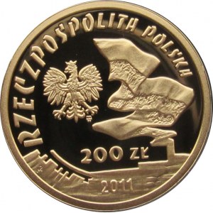 Polska, III RP, 200 złotych 2011, Ignacy Paderewski