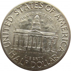 USA, 50 centów 1946, Iowa Statehood Centennial, UNC
