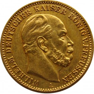 Niemcy, Prusy, Wilhelm I, 20 marek 1873 A, Berlin