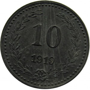 Bydgoszcz, 10 pfennig 1919, piękny!