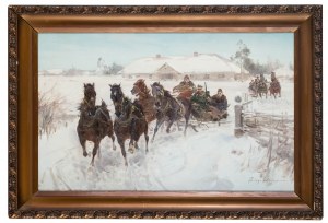 Ignacy Zygmuntowicz (1875 Varsovie-1947 Łódź), À la chasse