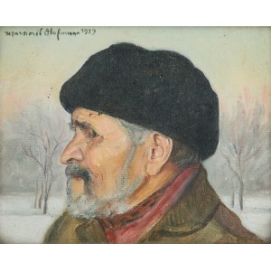 Wlastimil Hofman (1881 Praga - 1970 Szklarska Poręba), Głowa mężczyzny, 1929 r.