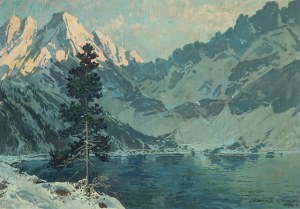 Leszek Stanko (1924 Sosnowiec-2010 Katowice), Morskie oko, 1972.