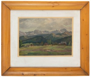 Michał Stańko (1901 Sosnowiec - 1969 Zakopane), Tatra-Landschaft, 1951.