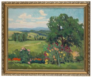 Antoni Procajłowicz (1876 Rodatycze/Galizien - 1949 Kraków), Landschaft, 1941.