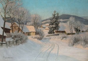 Paul Weimann (1867 Wrocław -1945 Jelenia Góra), Dorf im Riesengebirge