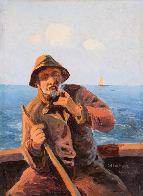 Wiktor Korecki (1890 Kamieniec Podolski - 1980 Milanówek), Rybak