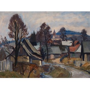 Stanislaw Borysowski (1901 Lviv - 1988 Torun), View of the town
