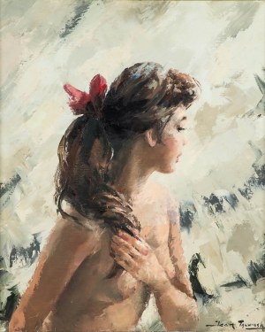 Igor Talwiński (1907 Varšava - 1983 Paříž), Busta mladé dívky