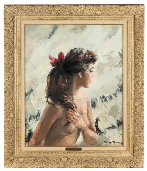 Igor Talwiński (1907 Warschau - 1983 Paris), Büste eines jungen Mädchens