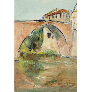 Włodzimierz Terlikowski (1873 Poraj - 1951 Paris), View of the bridge, 1936.
