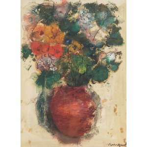 Joachim Weingart (1895 Drohobych - 1942 Osvětim), Květiny ve váze, kolem roku 1930.