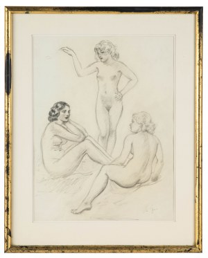 Stanisław Żurawski (1889 Krosno - 1976 Kraków), Three Graces