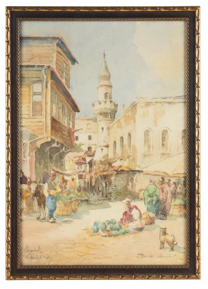 Jozef Pawlikiewicz (19.-20. století), Pohled na Istanbul