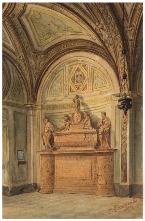 MN (XIX secolo), interno della cappella