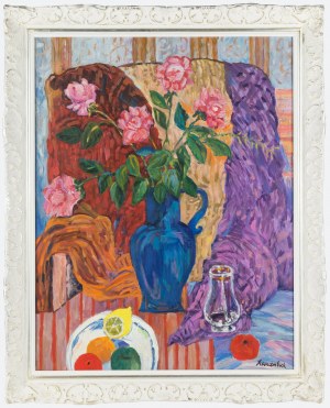 Jan Szancenbach (1928 Cracovie - 1998), Roses, 1997.