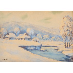 Ludwik Remer (1888-1979), Hiver dans les montagnes