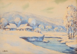 Ludwik Remer (1888-1979), Hiver dans les montagnes