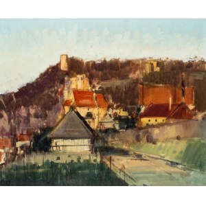 Jan Wołek (geb. 1954), Blick auf Kazimierz an der Weichsel, 1995.