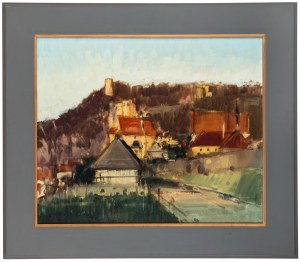 Jan Wołek (b. 1954), View of Kazimierz on the Vistula River, 1995.