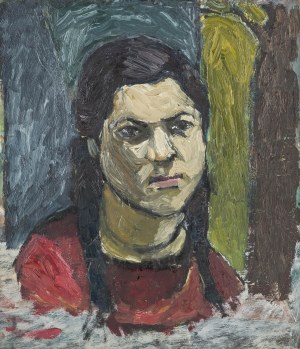 Józef Hałas (1927 Nowy Sącz - 2015 Wrocław), Portrait of a Woman