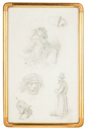 Henry Pillati (1832-1894), Schizzi di carattere