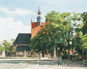 Witold Tomasz Kowalski (b. 1944 Radom), Szydlowiec - fara, 2003.