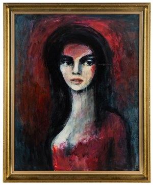 Joanna Rusinek (born 1979 Ostroleka), Woman in red