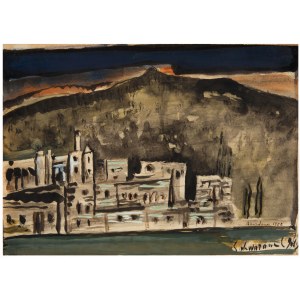 Alfred Aberdam (1894 Lvov - 1963 Paříž), Seina, 1952.