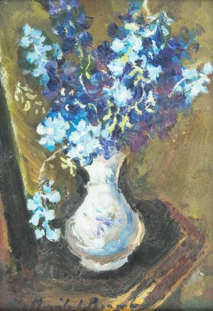 Anna Maślakiewicz-Brzozowska (1912-1986), Blaue Löwenmäuler