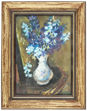 Anna Maślakiewicz-Brzozowska (1912-1986), Blaue Löwenmäuler