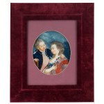 MN - French school (18th century), Court couple