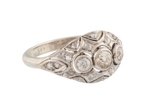 Bague, années 1930-1940.