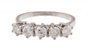 Ring with diamonds, contemporary