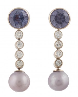 Earrings, 2nd half of the 20th century.