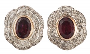 Earrings, 2nd half of the 20th century.
