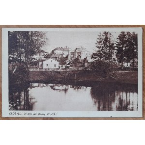 Krosno.Widok od strony Wisłoka.