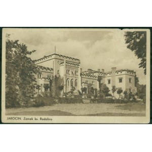 JAROCIN - Zamek ks. Radolina, Fot. L. Sip, Jarocin, druk sepia, ok. 1930