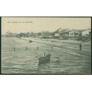 HEL - A series of villas on the coast, Gustav Heim, Hel, St. czb., ca. 1920,