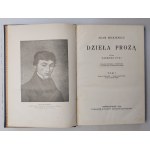 Mickiewicz, Dzieła prozą Tom 1-5, półskórek L. Bażela